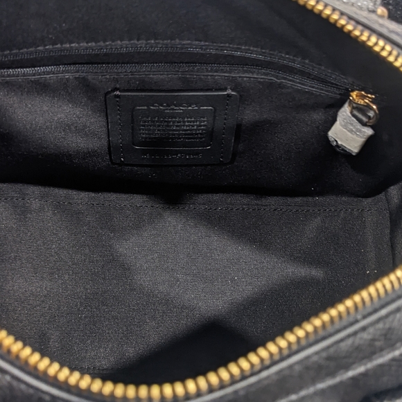 Coach Rowan Cross Grain Leather Studded Bottom Satchel With Crossbody Strap Nwt❤ - Picture 3 of 5